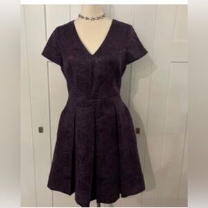 BANANA REPUBLIC-Elegant Purple Women's Dress